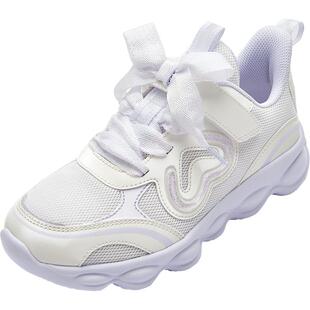 巴拉巴拉童鞋儿童运动鞋女童跑步鞋春秋潮流新透气网布鞋甜美鞋子