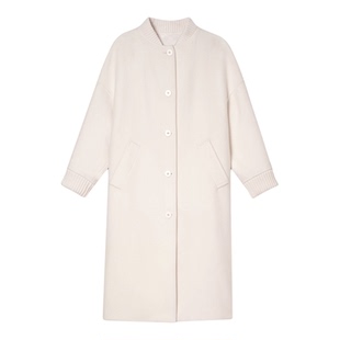 PSALTER诗篇简约廓形羊绒羊毛混纺单面呢大衣外套2025冬季款