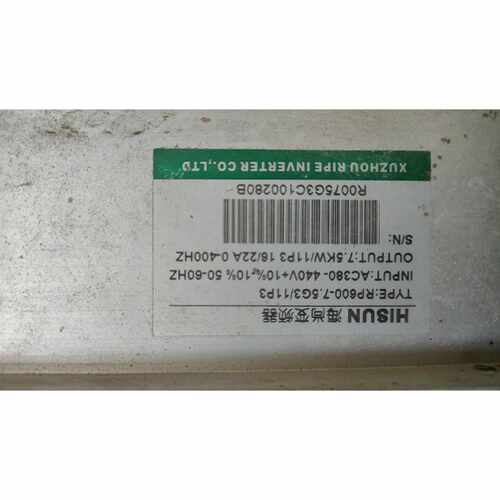 询价-海尚变频器RP600-7.5G3/11P3整机成色太差，拆配