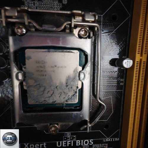 可维修2套H81MK主板i34150处理器LG