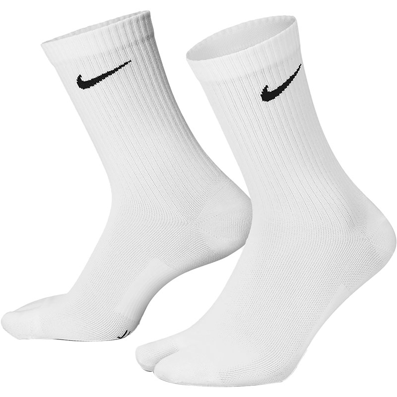 Nike/耐克正品Everyday Plus男女中筒运动分趾袜DX1158-100