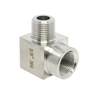 不锈钢高压内外丝直角耐压加厚