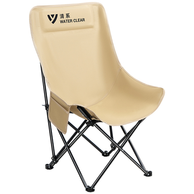 清系高背月亮椅便携式露营椅