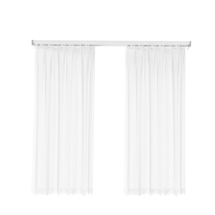 窗帘纱帘天丝绒透光不透人窗帘白沙客厅卧室幻影纱阳台飘窗网新红