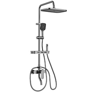 淋浴花洒套装家用洗澡卫浴花洒增压喷头全铜水龙头沐浴淋雨淋浴器