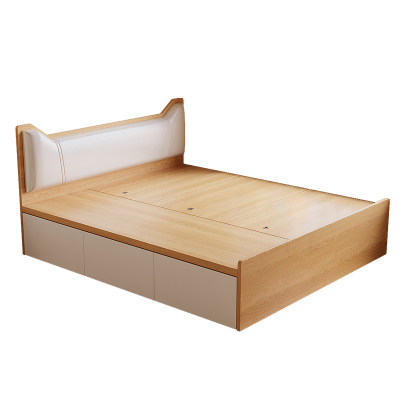 实木榻榻米可定制床架小户型地台定制1.35储物床卧室高箱单双人床