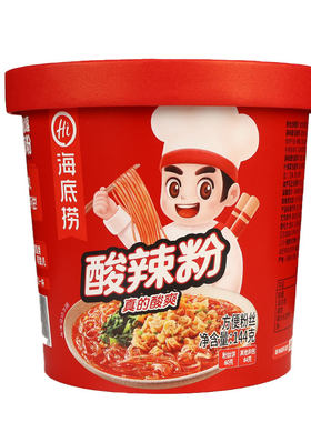 海底捞酸辣粉牛肚冲泡即食便携