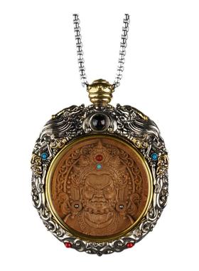 双龙男女猛犸象牙本命佛吊坠守护