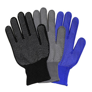点珠手套点塑防水工地干活打包维修钓鱼开车防滑耐磨劳保加厚透气