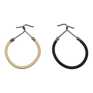 10pcs BPonytail Rubber Elastic Hook Hair Bands For Women ins