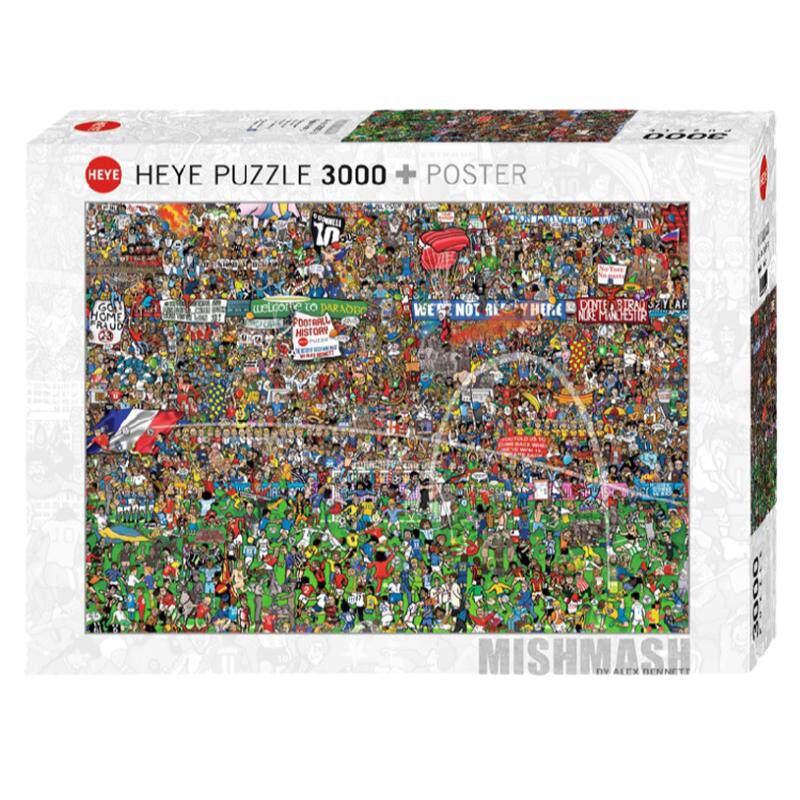HEYE足球历史3000片德国进口拼图