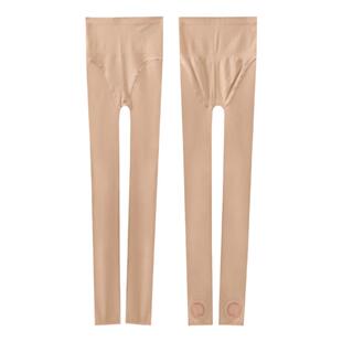 DelleGo高尔夫袜韩国秋冬季薄绒保暖光腿神器裸感自然打底袜服装