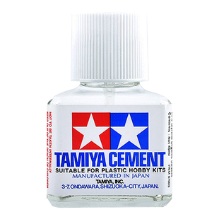 田宫溜缝胶水 白盖高达手办模型专用水贴胶水速干绿盖87003 87038