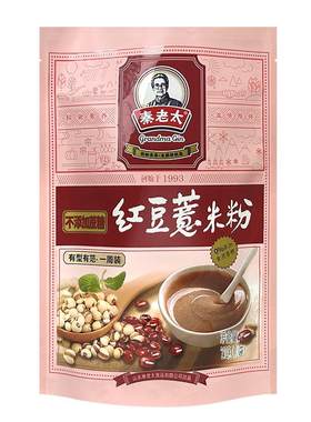 秦老太红豆薏米粉食养熟粉一周装