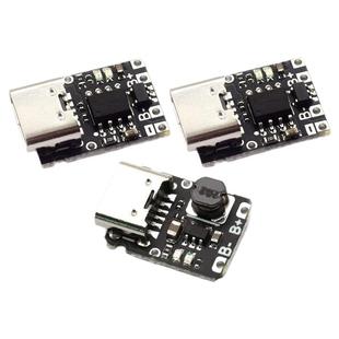 5V充放电一体模块3.7V 4.2V18650锂电池充电升压电源板保护Type-c