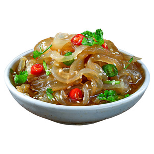 即食海蜇头凉拌菜商用海蜇头精品酒店海蜇花批发海蜇头特产