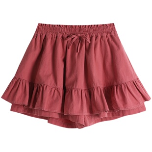 布丁哈鲁童装夏装女童洋气半身裙2026夏季新款儿童短裙休闲裙裤
