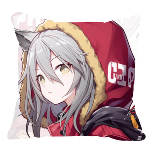 明日方舟抱枕周边玩偶靠垫斯卡蒂虎鲸霜星源石凯尔希银灰等身枕头