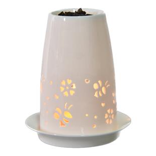 沉香陶瓷隔火香薰炉 文火熏香不焦糊 香道室内熏香灯香炉禅意礼品