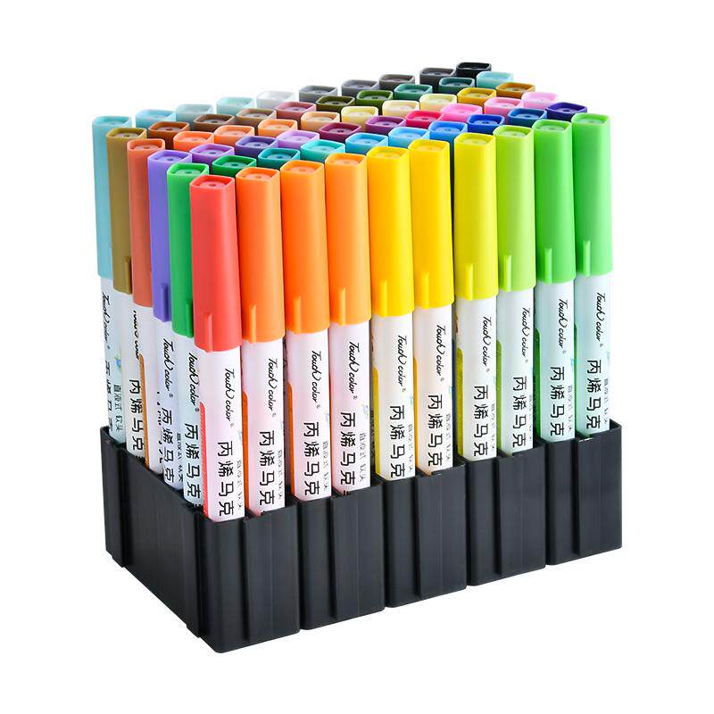 Touchcolor直液式丙烯软头马克笔