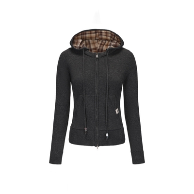 madeinnormal格纹系列毛衣开衫