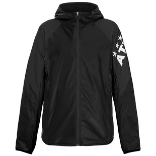 ATHLETA阿仕利塔运动外套男防风拉风雨衣休闲连帽足球训练上衣
