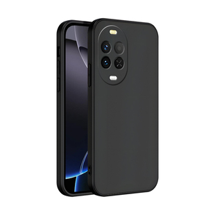 皑晨适用于华为nova15手机壳psn-al00简约休闲6.7寸黑色保护套化为nova15硅胶材质诺娃15文艺气质huawei新款