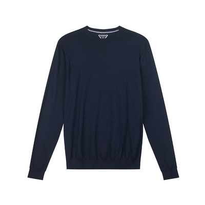 迪卡侬套头衫全棉运动休闲圆领