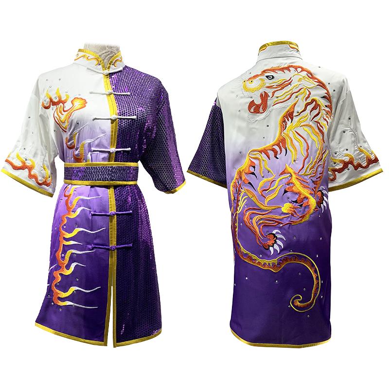 汉粹高端专业武术比赛表演服男女