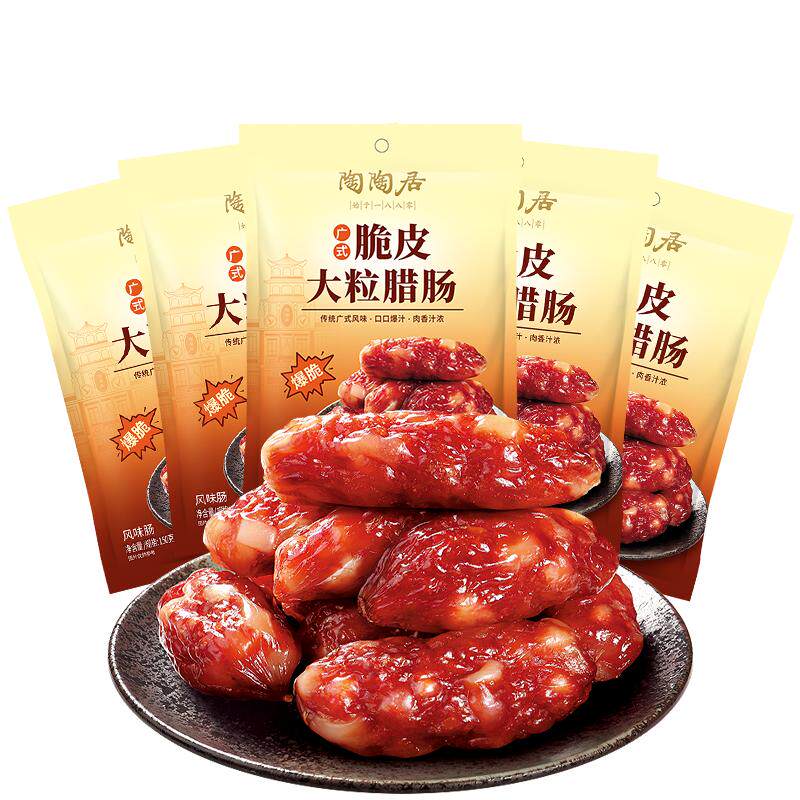 陶陶居广州酒家脆皮大粒腊肠150g