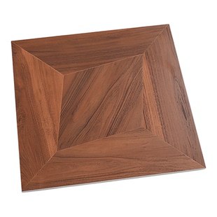 精雕木纹拼花砖500X500仿古砖 客厅卧室餐厅地砖 户外防滑瓷砖