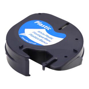 磁电英雄适用达美T100H Lm920标签带DYMO p12彩虹标签机色带便签贴纸91201易可贴letraTAG 91200不干胶色带