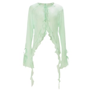 诗意花朵古典舞服纱衣春意闹小纱衣古典风仙气风飘逸风舞蹈服纱衣