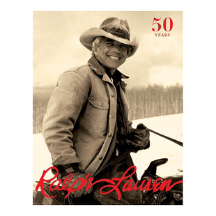 【预售】拉夫劳伦:50年 Ralph Lauren: Revised and Expanded Anniversary Edition 英文原版时装设计书籍时尚专著 精装