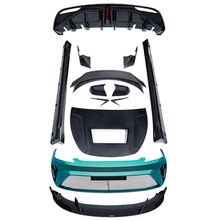 CMST适用特斯拉焕新版MODEL3改装前杠侧裙后唇尾翼Model 3大包围