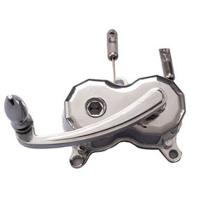 双杆升降晾衣架配件手摇器阳台手柄三孔两孔晒得乐郁金香恋伊通用