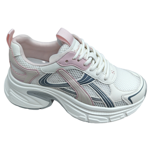 百搭透气通勤老爹鞋女运动鞋2026夏新款网面松糕单鞋轻便休闲女鞋