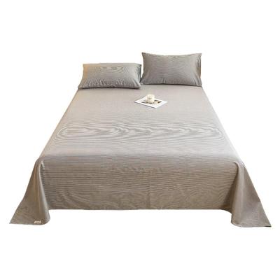 加厚纯棉磨毛床单单件秋冬季