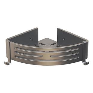 卫生间三角置物架免打孔壁挂浴室转角三角篮洗漱间厕所墙上收纳架