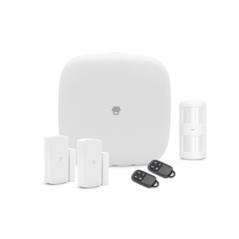 电话+WiFi双网定时撤布防报警器