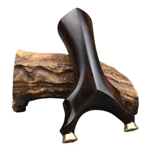 高精准度黑檀木快压天罡弹弓实木质超硬高密度大威力扁皮户外铜头