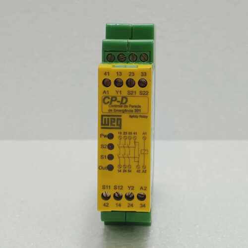 WEG CPD 301 Emergency Stop Safety Relay EStop Control Dual C