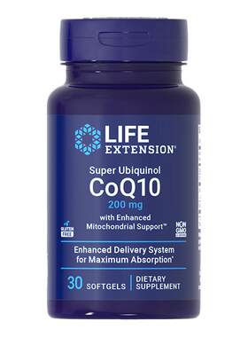 沿寿LIFE泛醇辅酶q10高含量200mg