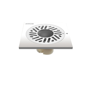 箭牌卫浴精铜防臭地漏家用厨卫洗衣机通用大排量防臭防堵防虫地漏