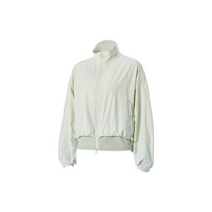 JSC时尚休闲夹克女立领拉链百搭口袋户外防泼溅透气网球运动外套