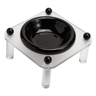 Petdebby宠物AE碗猫食盆狗狗碗猫粮碗幼猫小型犬喝水碗增高防打翻