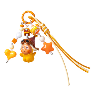 Jolly原创星星人挂件手机挂绳玩偶手工diy钥匙扣包包挂饰新年礼物