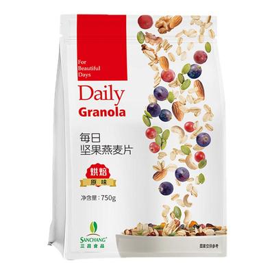 sanchang三昌每日坚果燕麦片