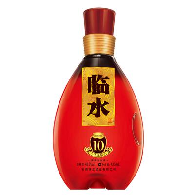 [官方正品]42度临水酒第六代十年坛浓酱兼香型500ml安徽老字号