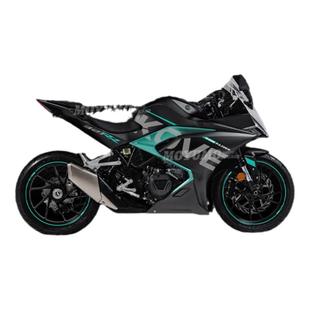 适用凯越321RR仪表膜显示屏幕膜大灯尾灯TPU熏黑保护贴膜改装配件